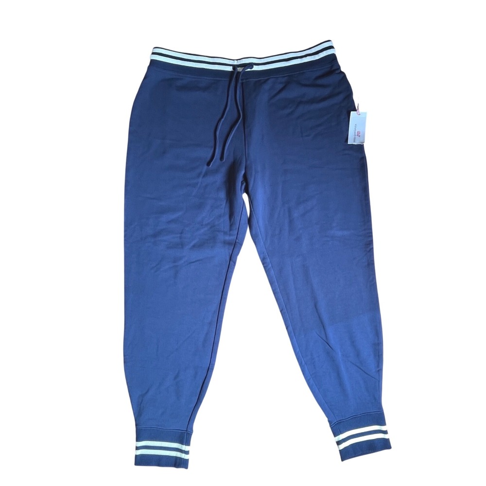 NWTs Vineyard Vines Women Dreamcloth Jogger Sweatpants L Preppy Nautical Coastal